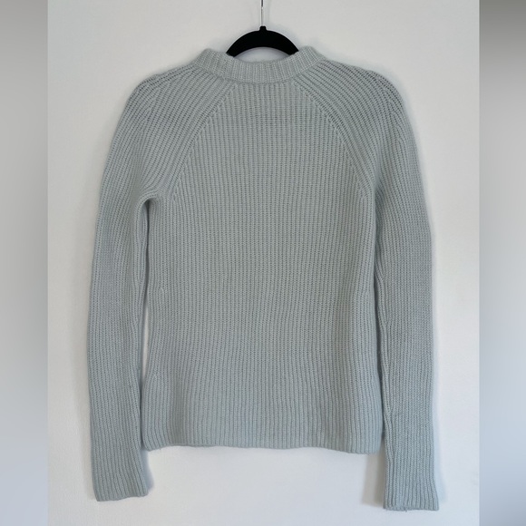 Vince Cashmere Shaker Rib Pullover Sweater - Picture 2 of 7